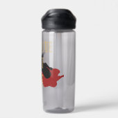 True Crime Podcast Junkie Trinkflasche (Rückseite)