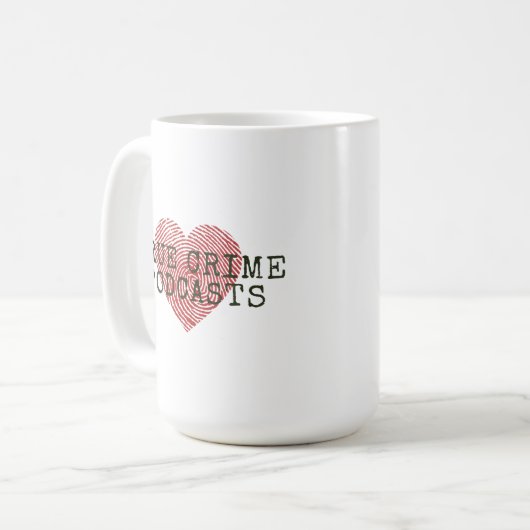 True Crime Podcast Lover Kaffeetasse (Vorderseite Links)