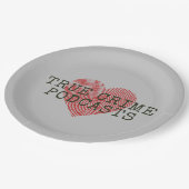 True Crime Podcast Lover Pappteller (Schrägansicht)