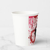 True Crime Queen Personalisiert Pappbecher (Rechts)