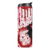 True Crime Queen Personalisiert Thermosbecher (Nach links gedreht)