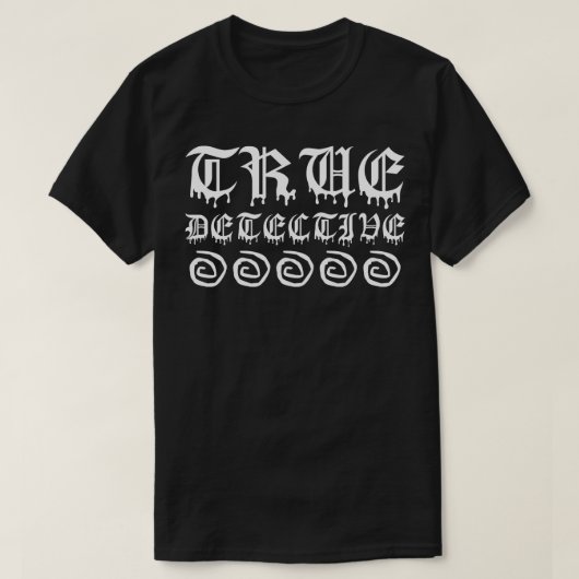 True Detective Swirl T-Shirt (Design vorne)