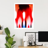True Flame Poster (Heimbüro)