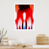 True Flame Poster (Küche)
