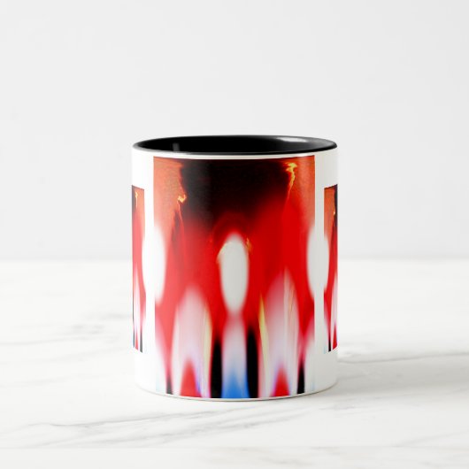 True Flames Zweifarbige Tasse (Mittel)