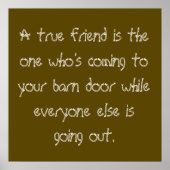 True Friend Poster (Vorne)