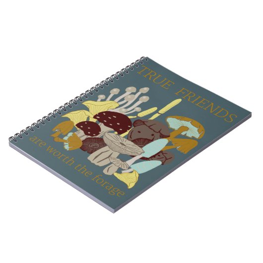 True Friends - Inspirational-Notebook Notizblock (Linke Seite)