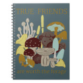 True Friends - Inspirational-Notebook Notizblock (Vorderseite)