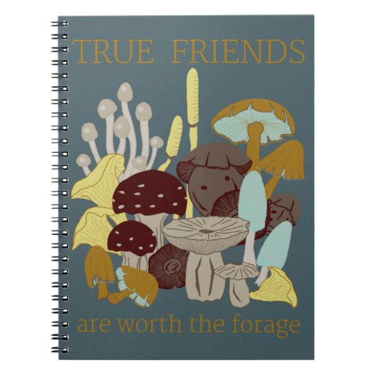 True Friends - Inspirational-Notebook Notizblock (Vorderseite)