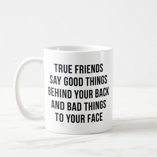 True Friends Kaffeetasse (Links)