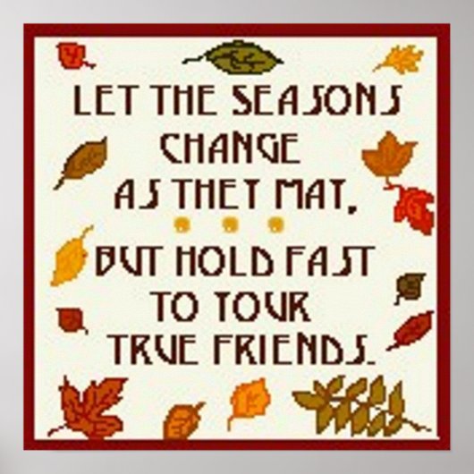 True Friends Poster (Vorne)