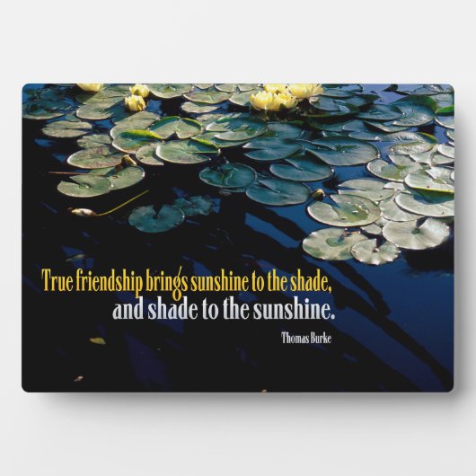 True Friendship Fotoplatte (Vorderseite)