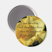 True Friendship Magnet (Vorderseite/Rückseite)