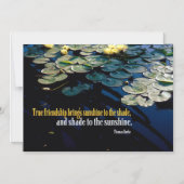 True Friendship Magnetic Card Magneteinladung (Vorderseite)