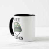 True Heroes Tasse (Vorderseite Links)