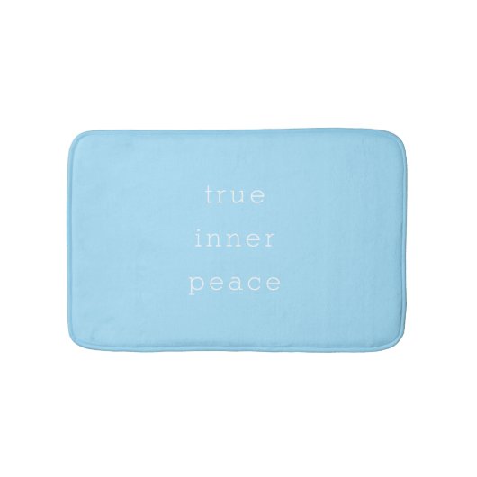 True Inner Peace Minimal Bath Mat Badematte (Vorderseite)