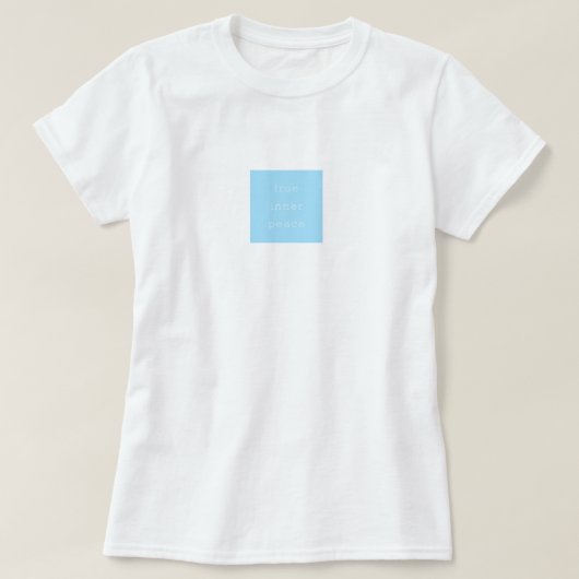 True Inner Peace Minimal T-shirt (Design vorne)