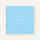 True Inner Peace Spiral Notebook Notizblock (Vorderseite)