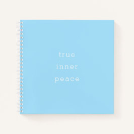 True Inner Peace Spiral Notebook Notizblock