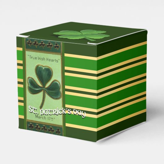 True Irish Heart St Patrick's Day CFB Geschenkschachtel (Vorderseite)
