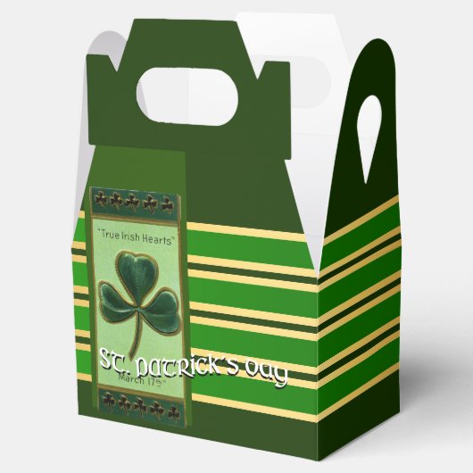 True Irish Heart St Patrick's Day GFB Geschenkschachtel (Geöffnet)