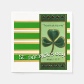 True Irish Heart St Patrick's Day PPN01 Napkins Serviette (Vorderseite)
