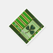 True Irish Heart St Patrick's Day PPN01 Serviette (Ecke)