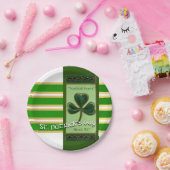 True Irish Heart St Patrick's Day PPP01 Pappteller (Party)