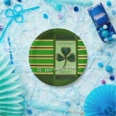 True Irish Heart St Patrick's Day PPP01 Pappteller (Party)