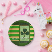 True Irish Heart St Patrick's Day PPP01 Pappteller (Party)