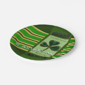 True Irish Heart St Patrick's Day PPP01 Pappteller (Schrägansicht)