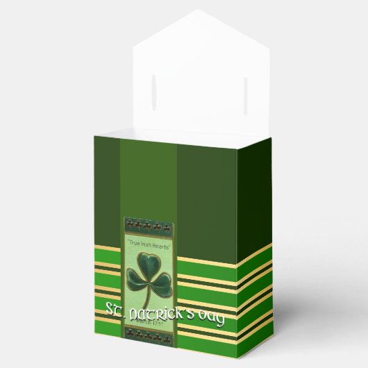 True Irish Heart St Patrick's Day TFB Geschenkschachtel (Geöffnet)
