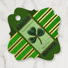 True Irish Heart St Patrick's Day Vielen Dank FT Geschenkanhänger