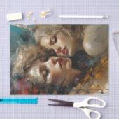 True Lesbian Liebe Decoupage Seidenpapier (Handwerk)
