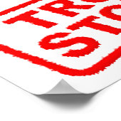 True Life Story Funny Poster (Ecke)