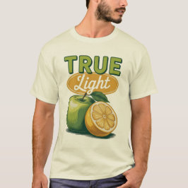 True Light Green Apple Lemon Retro Faith T-Shirt