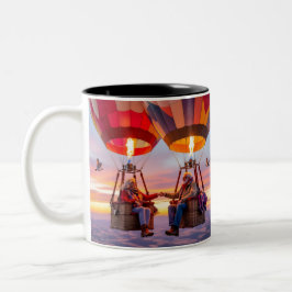 True Love Adventure's Hot Air Ballon Coffee Tasse