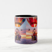 True Love Adventure's Hot Air Ballon Coffee Tasse (Mittel)