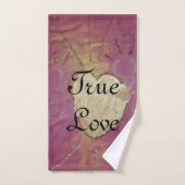 True Love Angel Wedding Badhandtuch Set (Handtuch)
