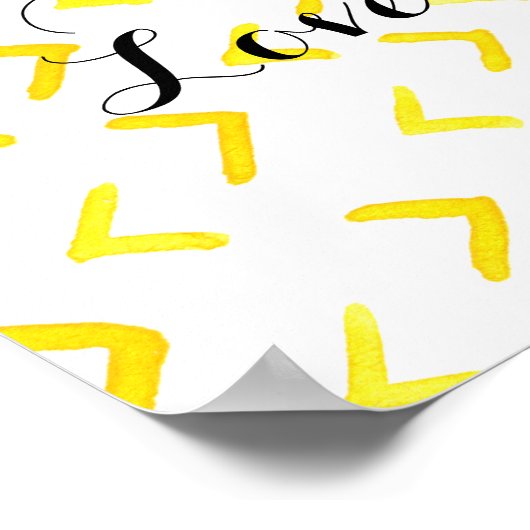 True Love anpassen msg Poster (Ecke)