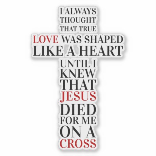 True love aufkleber (Vorderseite)