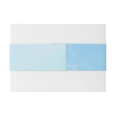 "True Love Blue" Einladungsbanderole (Rückseitenbeispiel)