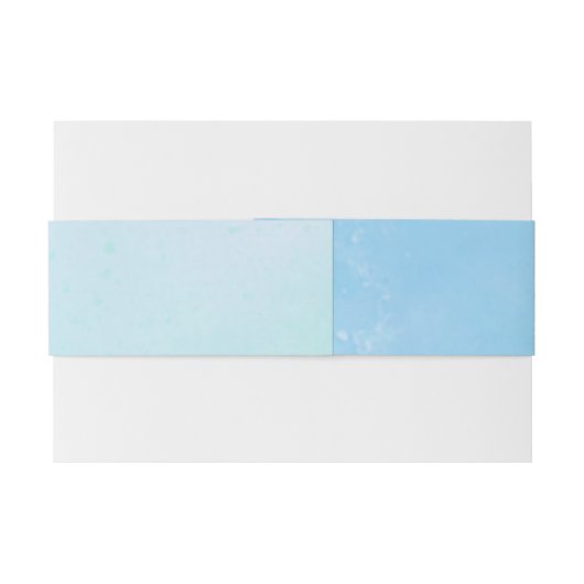 "True Love Blue" Einladungsbanderole (Rückseitenbeispiel)