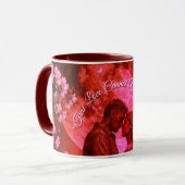 True love Cannot Be Hidden Coffe Mug Tasse (Vorderseite Links)