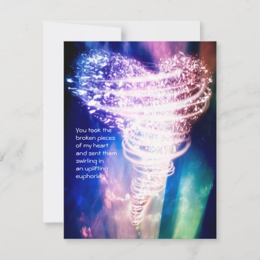 True Love Cards RSVP Karte (Vorderseite)