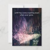 True Love Cards RSVP Karte (Rückseite)