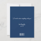 True Love Cards RSVP Karte (Rückseite)