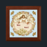 True Love Christian Angel Erinnerungskiste<br><div class="desc">True Love Angel gift box by ArtMuvz Illustration. Matching Customizable angel gifts and apparel. To personalize click on "personalize this template" then edit the fields provided for your custom gift. You can add your name or add text instead. Customize this angel gift box to make it uniquely yours or to...</div>