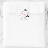 True Love Couple Brautparty Sticker (Tasche)