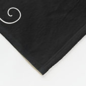 True Love Couple Foto Fleece Blanket (Ecke)